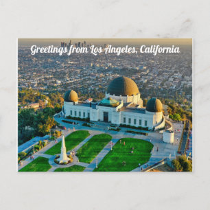 Carte Postale Salutations de Los Angeles, California Postcard