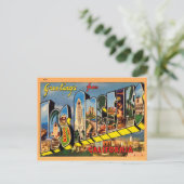 Carte Postale Salutations de Los Angeles, Californie (Debout devant)