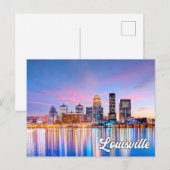 Carte Postale Salutations De Louisville, Kentucky, États-Unis (Devant / Derrière)