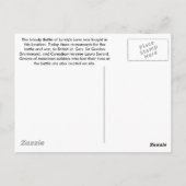 Carte Postale Salutations de Lundy's Lane - Customisé (Dos)