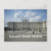 Carte Postale Salutations de Madrid (Devant)