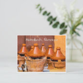 Carte Postale Salutations de Marrakech Maroc (Debout devant)