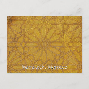 Carte Postale Salutations de Marrakech Maroc