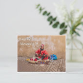 Carte Postale Salutations de Marrakech Maroc (Debout devant)