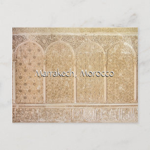 Carte Postale Salutations de Marrakech Maroc