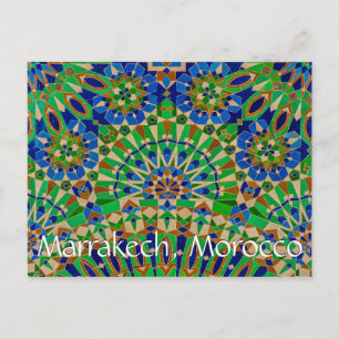 Carte Postale Salutations de Marrakech Maroc