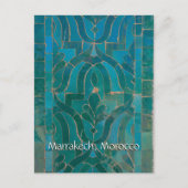 Carte Postale Salutations de Marrakech Maroc (Devant)