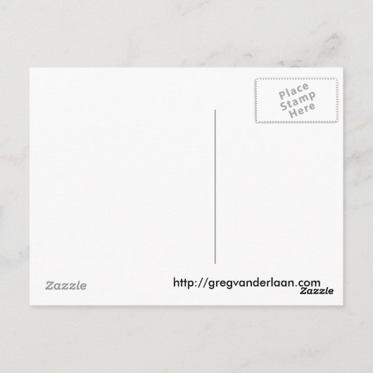 Carte Postale Salutations de MathMagic Land (Dos)