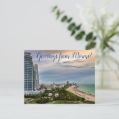 Carte Postale Salutations de Miami !Carte postale (Debout devant)