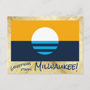 Carte Postale Salutations de Milwaukee
