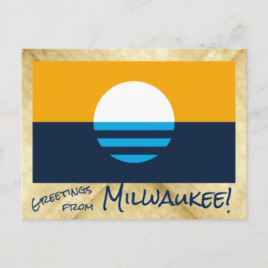 Carte Postale Salutations de Milwaukee (Devant)