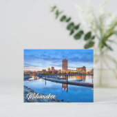 Carte Postale Salutations De Milwaukee, Wisconsin, États-Unis (Debout devant)