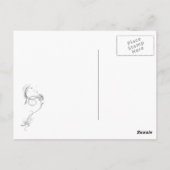 Carte Postale Salutations de mon côté du monde (Dos)