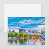 Carte Postale Salutations de Montréal, Québec, Canada (Devant / Derrière)