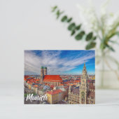 Carte Postale Salutations de Munich, Allemagne (Debout devant)