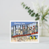 Carte Postale Salutations De Narragansett Rhode Island City (Debout devant)