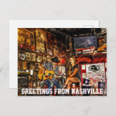 Carte Postale Salutations De Nashville (Devant / Derrière)