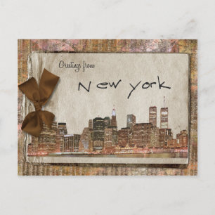 Carte Postale Salutations de New York