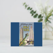 Carte Postale Salutations De New York (Debout devant)