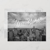 Carte Postale salutations de new york (Devant / Derrière)