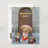 Carte Postale Salutations de Oaxaca (Devant / Derrière)