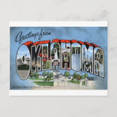 Carte Postale Salutations De Oklahoma (Devant)
