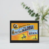 Carte Postale Salutations de Oklahoma City Oklahoma (Debout devant)