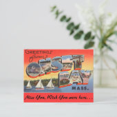 Carte Postale Salutations de Onset Bay (Debout devant)