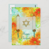 Carte Postale Salutations de Pâques (Devant / Derrière)