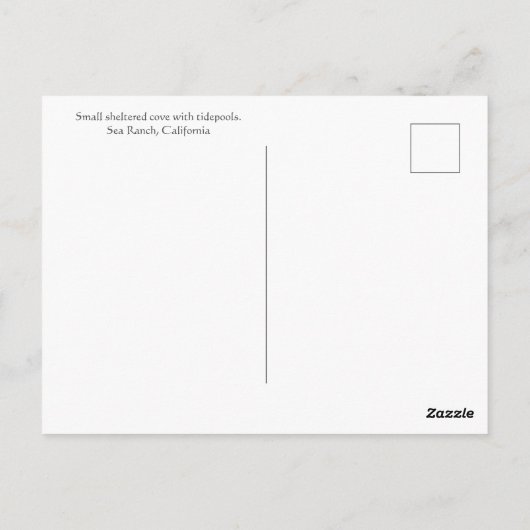 Carte Postale Salutations de Pebble Beach ! (Dos)