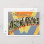 Carte Postale Salutations De Pennsylvanie (Devant / Derrière)