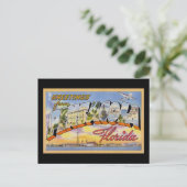 Carte Postale Salutations de Pensacola Florida (Debout devant)