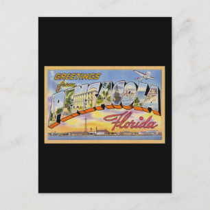 Carte Postale Salutations de Pensacola Florida
