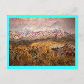 Carte Postale salutations de Père Noël Fe (Devant)