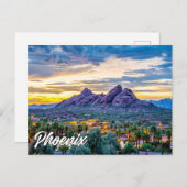 Carte Postale Salutations De Phoenix, Arizona, États-Unis (Devant / Derrière)