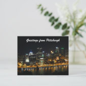 Carte Postale Salutations de Pittsburgh (Debout devant)
