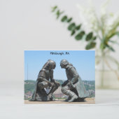 Carte Postale Salutations de Pittsburgh, PA (Debout devant)