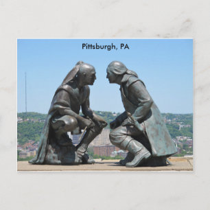 Carte Postale Salutations de Pittsburgh, PA