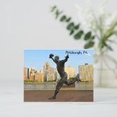 Carte Postale Salutations de Pittsburgh, PA (Debout devant)