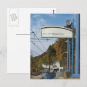 Carte Postale Salutations de Pittsburgh Pennsylvanie (Devant / Derrière)