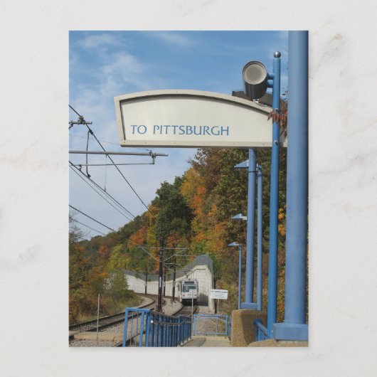 Carte Postale Salutations de Pittsburgh Pennsylvanie (Devant)