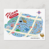 Carte Postale Salutations de Plano Texas Postcard (Devant)