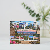 Carte Postale Salutations de Portland Oregon (Debout devant)