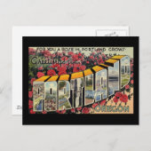 Carte Postale Salutations de Portland Oregon (Devant / Derrière)