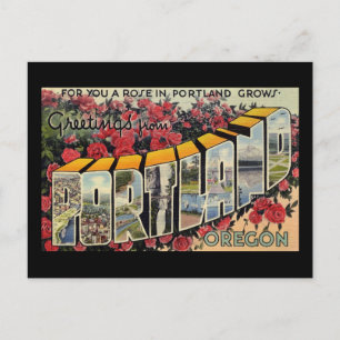 Carte Postale Salutations de Portland Oregon
