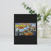 Carte Postale Salutations de Provo Utah (Debout devant)