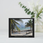 Carte Postale Salutations de Puerto Morelos, Mexique (Debout devant)