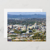 Carte Postale Salutations de Roanoke (Devant / Derrière)
