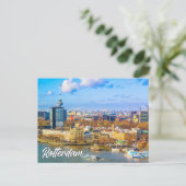 Carte Postale Salutations De Rotterdam, Pays-Bas (Debout devant)