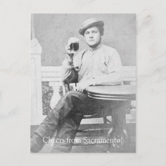 Carte Postale Salutations de Sacramento, CA ! (2) (Devant)